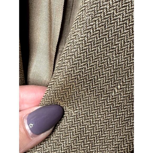 Brooks Brothers Tan 3 Button Blazer Jacket Men's Size L - Picture 8 of 8